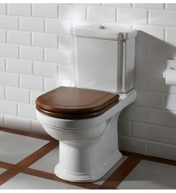 Rezervor WC, Villeroy&amp;Boch Hommage, alimentare laterala/spate, Star White CeramicPlus, 772111R2