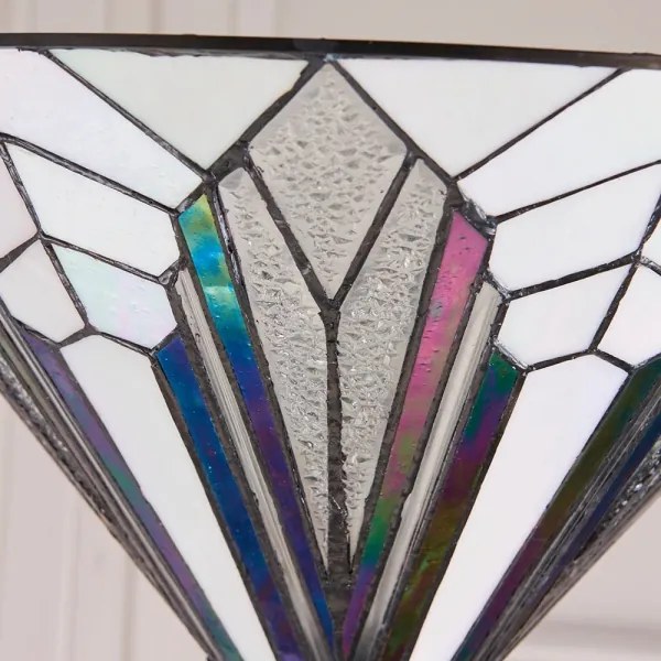 Endon 63933 - Lampă de podea în stil Tiffany ASTORIA, 1xE27/60W/230V, diam. 40 cm