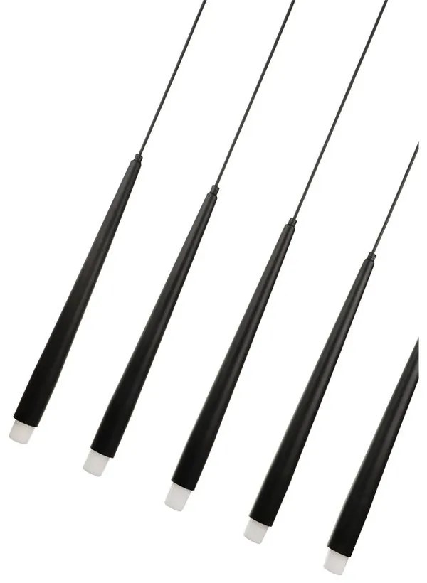 Lustră neagră Agusta – Squid Lighting