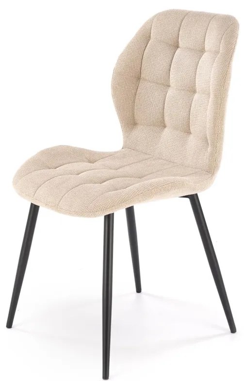 Scaun K548 stofa bej H84 cm