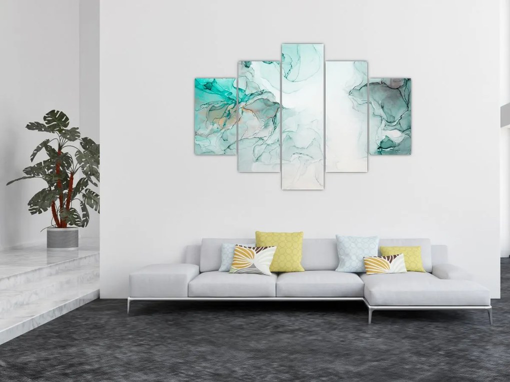 Tablou - Abstract din cerneală 2 (150x105 cm)