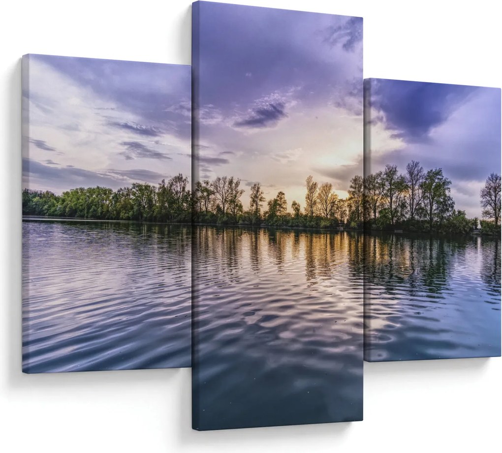 Tablou cu lac (90x60 cm)