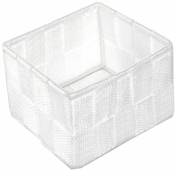 Organizator depozitare Compactor TEX 12 x 12 x 7 cm, alb
