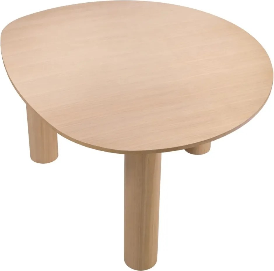 Masa dining moderna design LUX Lombardo natur 149x128cm