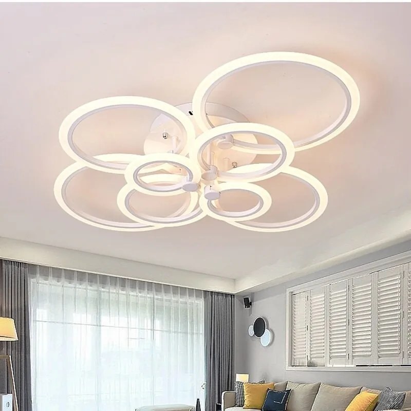 Lustra LED Eclipse – 208W, cu telecomanda, dimabila