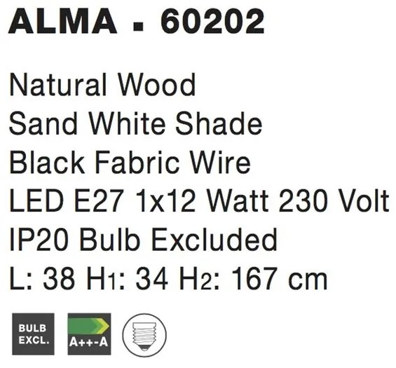 Lampadar design modern Alma NVL-60202
