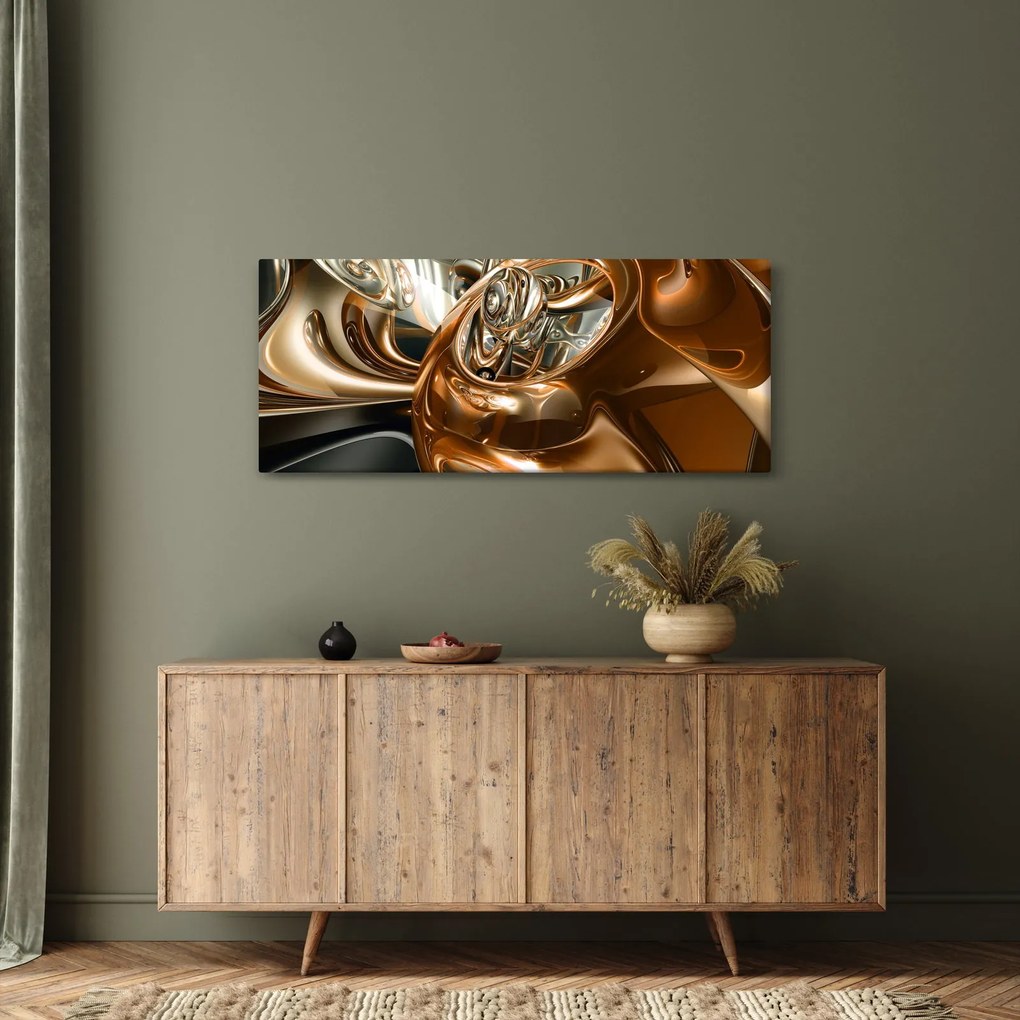 Tablou cu abstracție (120x50 cm)