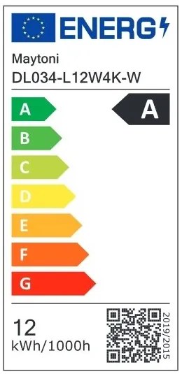 Spot LED incastrabil design modern IP65 Zoom alb 1040lm