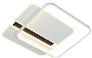 Plafonieră LED dimabilă LED/95W/230V 3000-6500K alb/negru + telecomandă