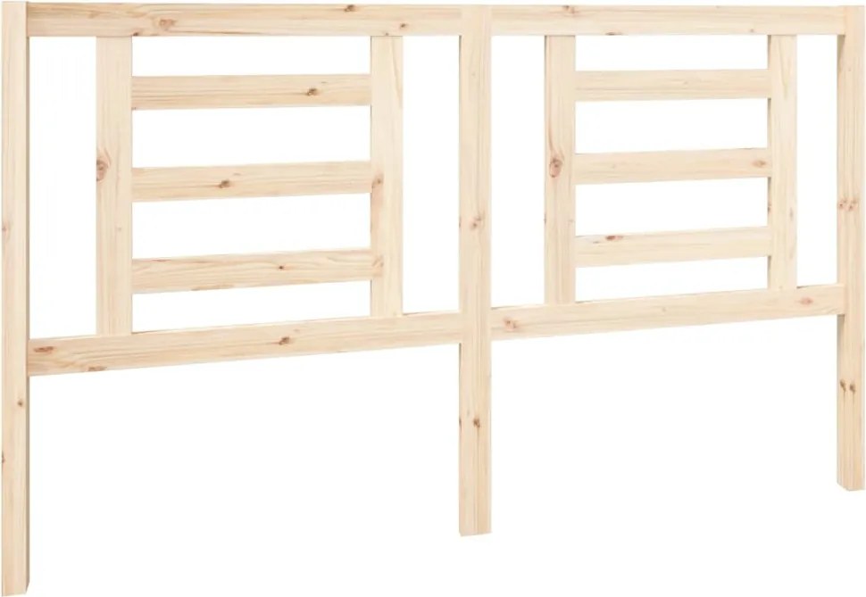 vidaXL Tăblie de pat, 166x4x100 cm, lemn masiv de pin