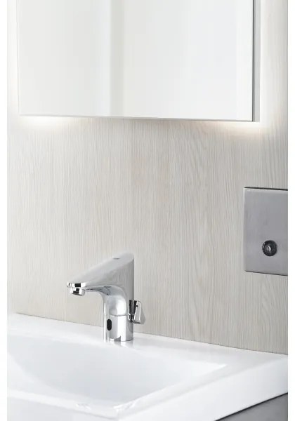 GROHE EUROPLUS E DN 15 - baterie electronică pentru lavoar, crom lucios (36207001)