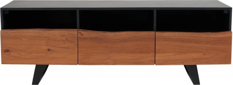 Comoda TV design industrial vintage Organic Artwork 140cm