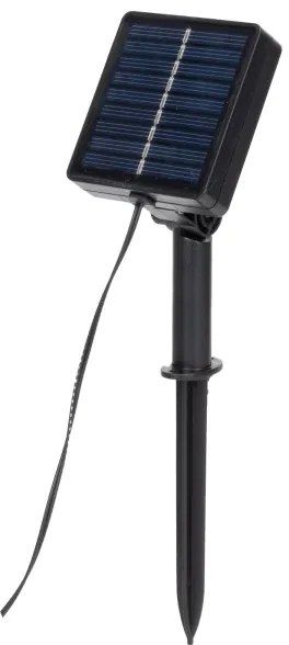 Instalație LED solară Aigostar 60xLED/4m IP65 alb cald măslin