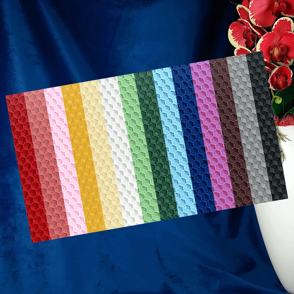 Foita tip fagure din ceara colorata- Set Mix Multicolor 1 Kg