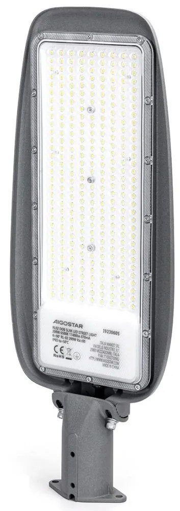 Aigostar - Lampă stradală LED SLIM/200W/230V 6500K IP65