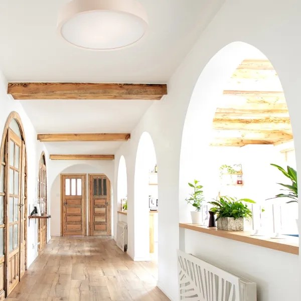 Plafonier 2xE27/60W/230V, iluminare plafon simplă și eficientă