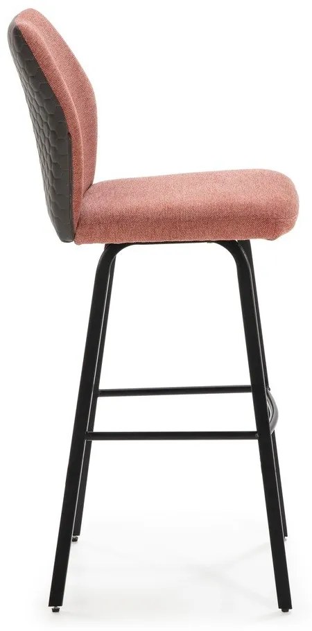 Scaune de bar roz 2 buc. 75 cm Pol – Marckeric