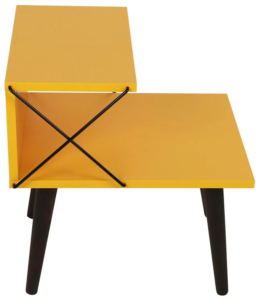 Măsuță de noptieră Cross Yellow