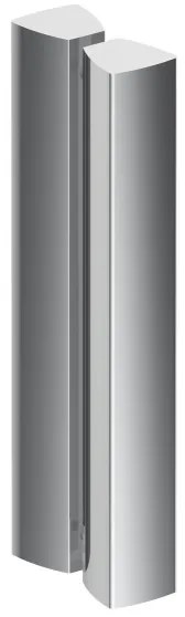 Ravak BLIX 90x90 cm — cabină de duș de sfert de cerc, 4 elemente, albă (3B270100Z1)