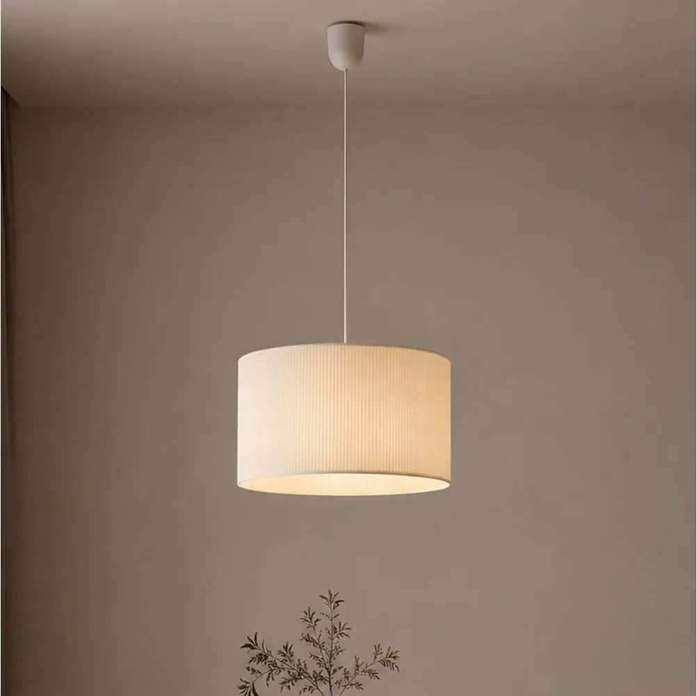 BRILAGI - Lustră suspendată pe cablu SIRIJA MODERN 1xE27/60W/230V diam. 35 cm crem
