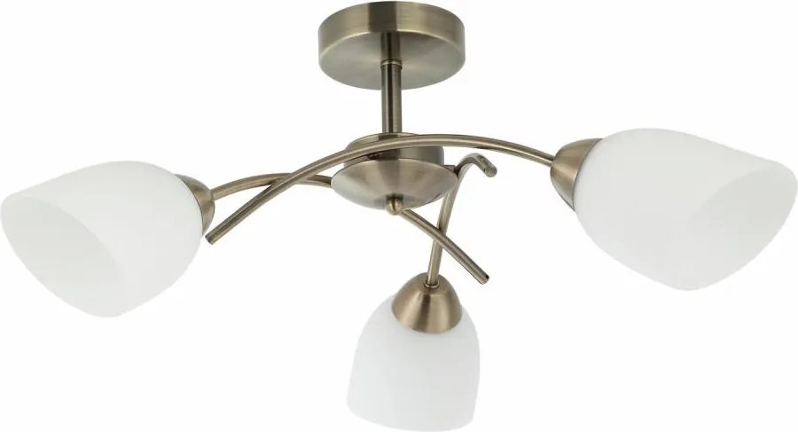 Lustră aplicată DONNA 3xE27/60W/230V patină