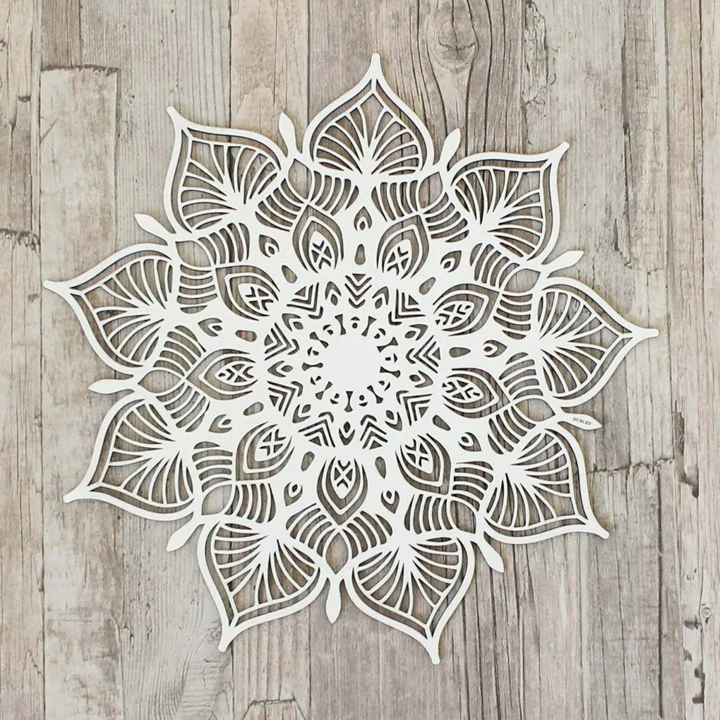 DUBLEZ | Mandala de perete excentrică – Imagine 3D