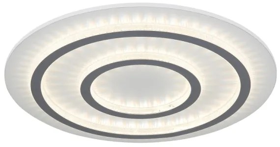 Globo JAYDEN 48042-60W - Plafonieră LED dimerizabilă 60W/230V, Ø 55 cm, albă + telecomandă