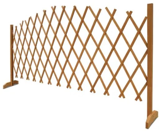 Deuba Gard cu zabrele de gradina 200x107 cm - natural