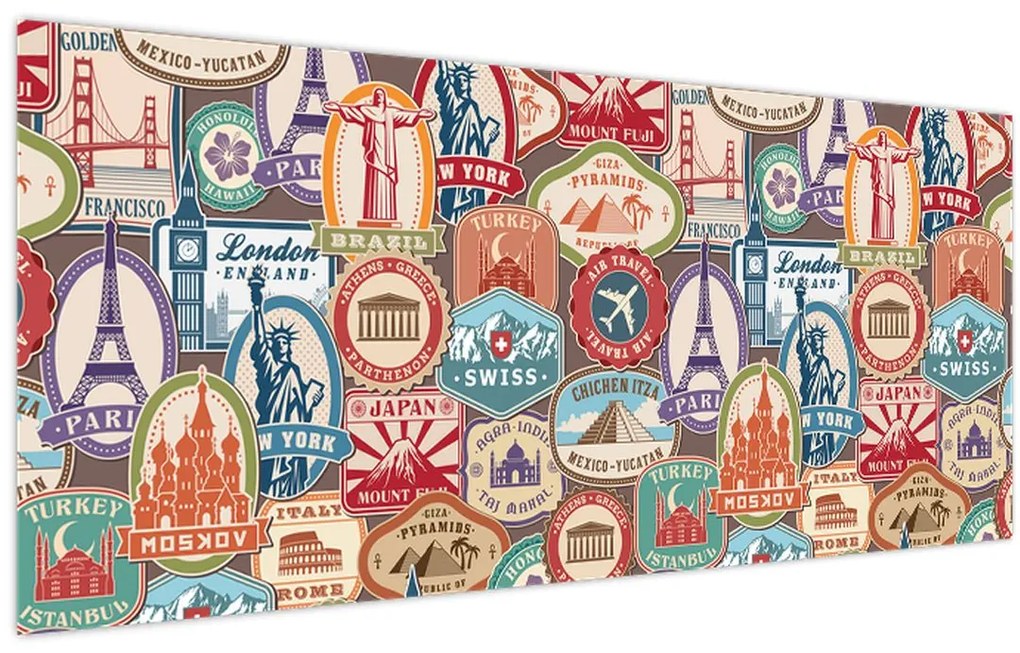 Tablou - Călătorul (120x50 cm)