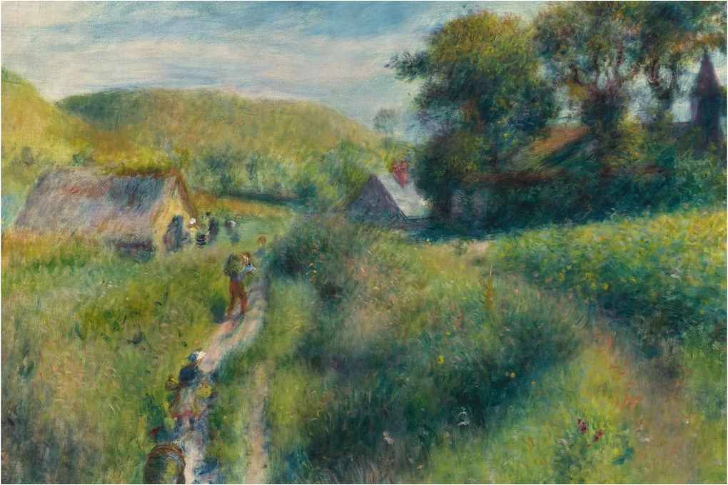 Tablou - Auguste Renoir, The Mussel Harvest, reproducere (90x60 cm)
