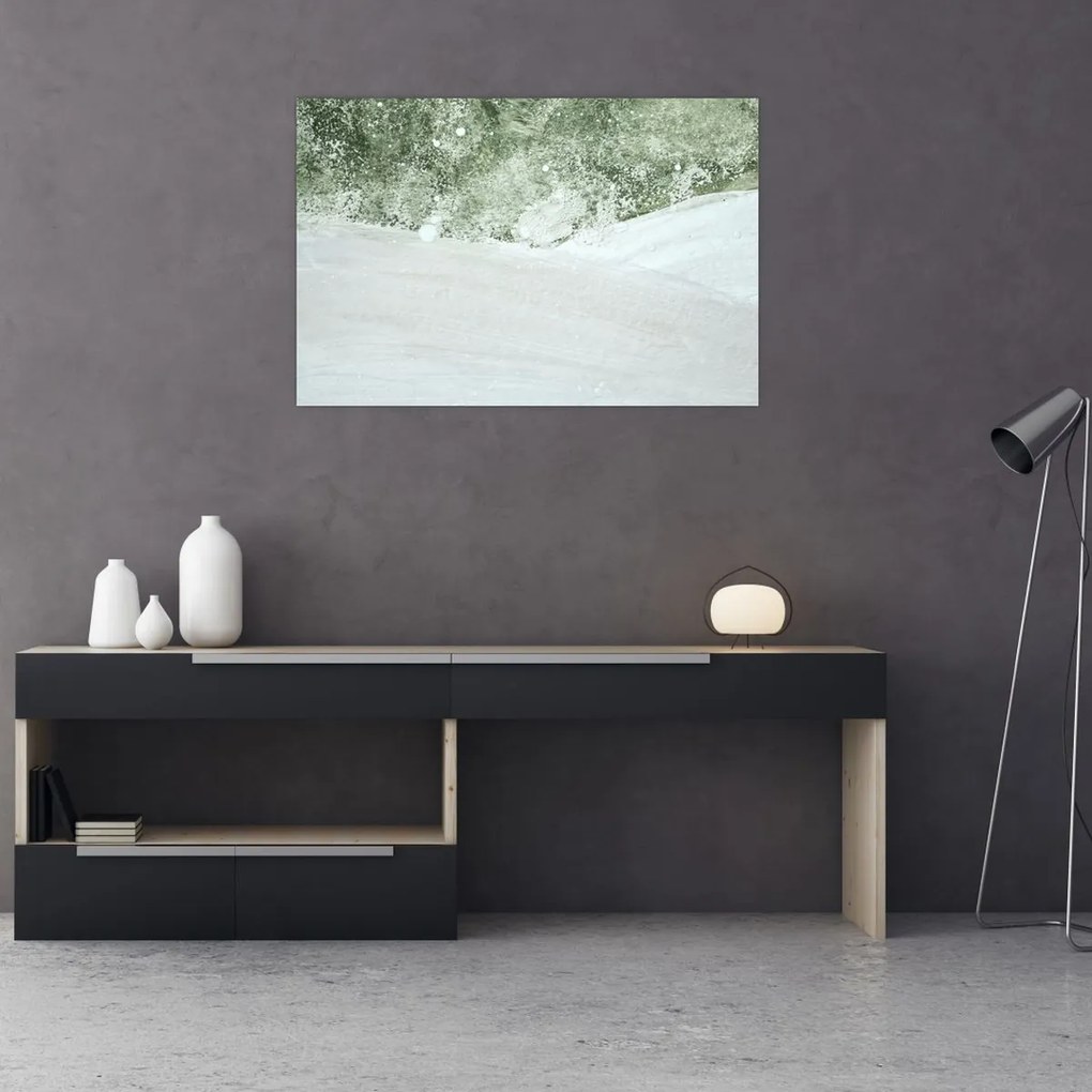 Abstract din pensule (90x60 cm)