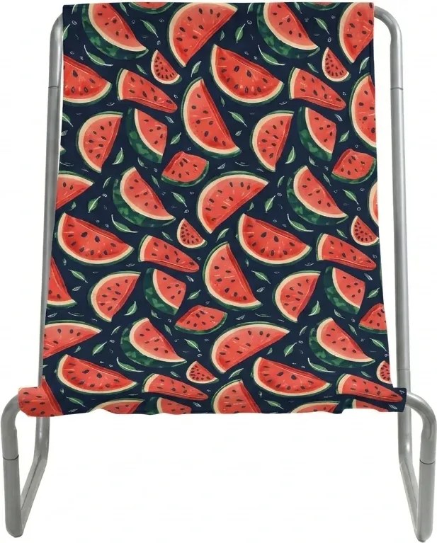 Sezlong pliabil de plaja SAND MELON, colorat