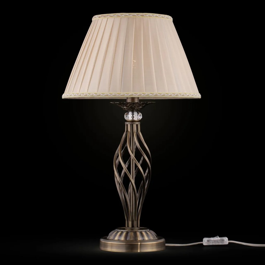 Veioza / Lampa de masa eleganta design clasic Grace bronz MYRC247-TL-01-R