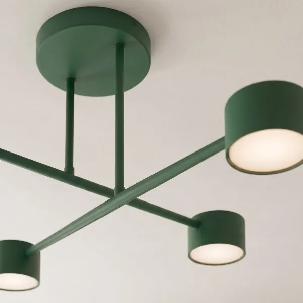 Lustră aplicată HALO 4xGX53/10W/230V verde