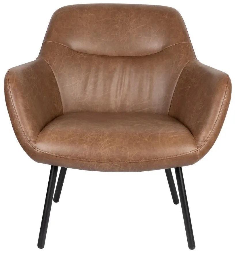 Fotoliu maro Dude – White Label