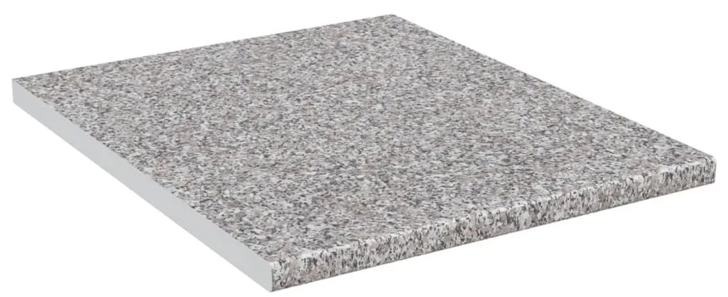 Blat de bucatarie, gri cu textura granit, 50x60x2,8 cm, PAL Gri