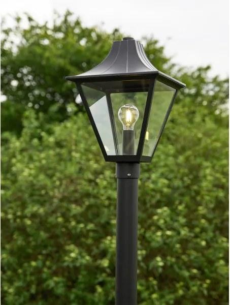 Markslöjd 108171 - Lampă de exterior LED GARDEN24 LED/3W/24V 260 cm IP44 neagră