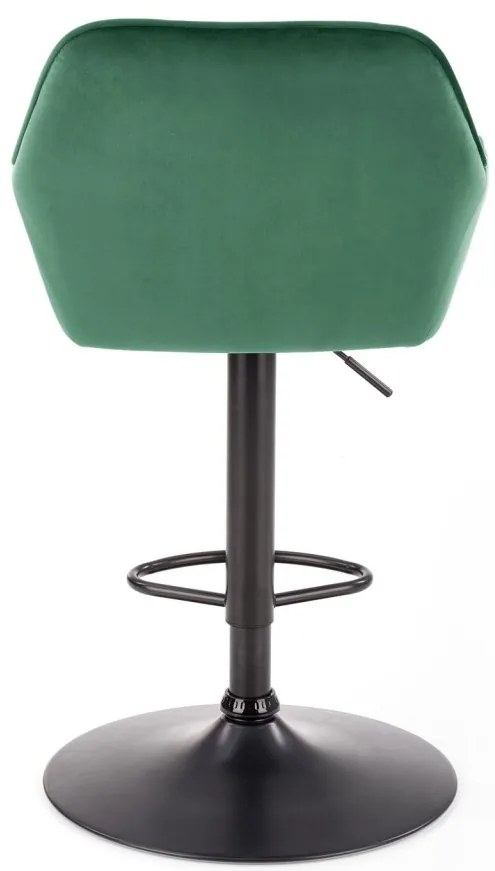 Scaun de bar H103 velvet verde
