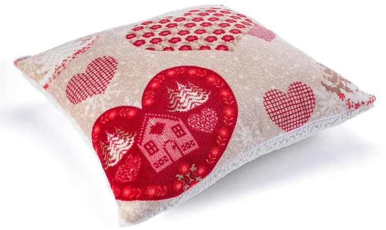 Set de 2 feţe pernuţe AMORE 45 x 45 cm