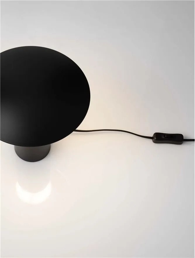 Veioza/Lampa LED de masa decorativa KARPOS negru