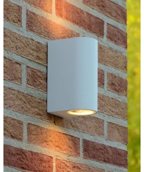 Aplică LED dimabilă de exterior Lucide 22861/10/31 ZORA 2xGU10/5W/230V IP44