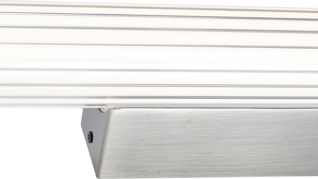 Lampă de perete retro Gunmetal 80,4 cm incl. LED IP44 - Coco