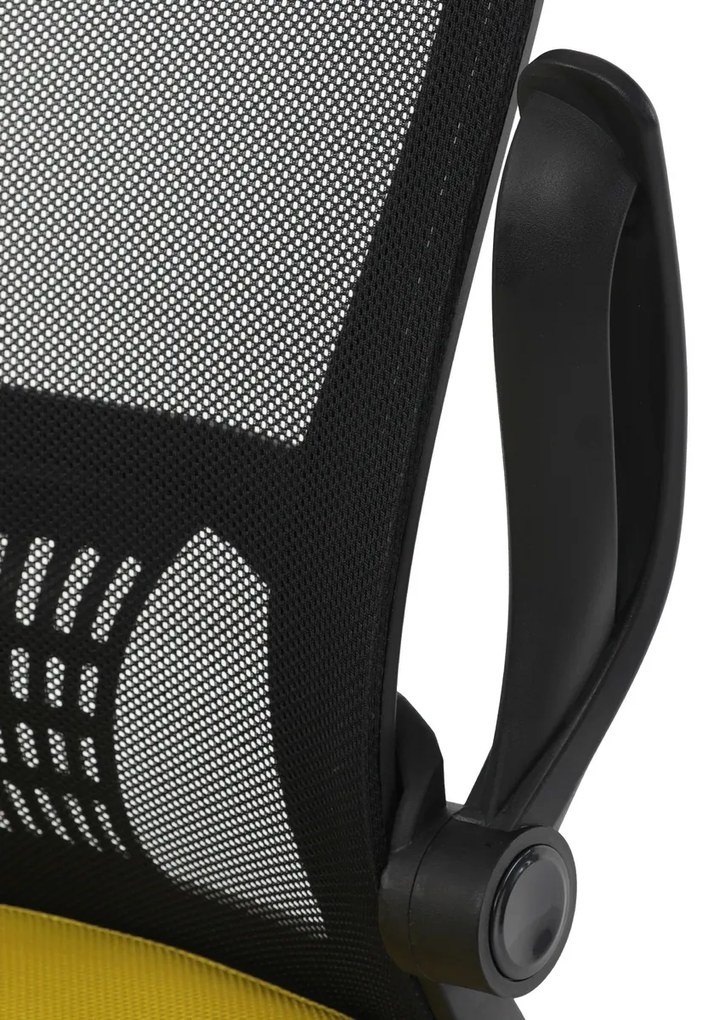 Scaun de birou Autronic KA-K2006 YEL, galben