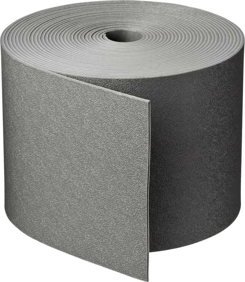 Nature Bordură de grădină, gri, 0,15 x 10 m