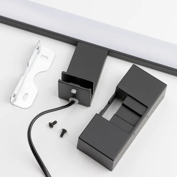 Brilagi - Lampă LED pentru oglindă de baie VESTRA LED/15W/230V, 80 cm, IP44, negru