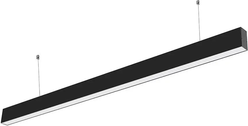 Lustră LED pe cablu SAMSUNG CHIP 1xLED/40W/230V negru