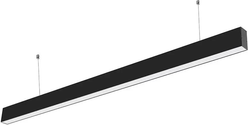 Lustră LED pe cablu SAMSUNG CHIP 1xLED/40W/230V negru