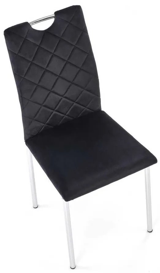 Scaun de bucătărie Liurnia, negru