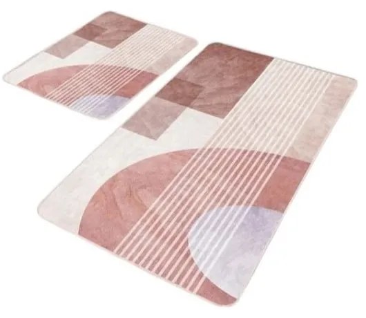 Covorașe de baie 2 buc. din catifea 60x100 cm – Mila Home