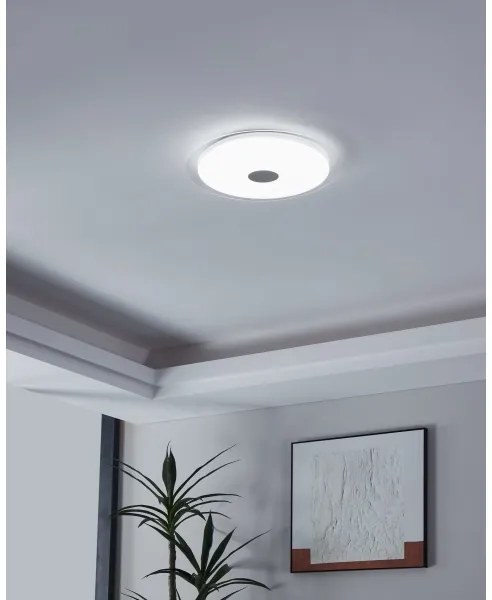 Eglo 98323 - Plafonier LED LANCIANO 24W/230V dimabil cu telecomandă